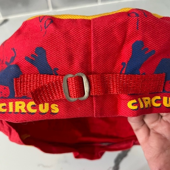 Vintage Ringling Bros Barnum & Bailey Circus Adjustable Pillbox Hat 70's-80's - Picture 11 of 11